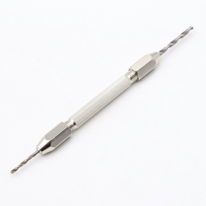 Nâng cấp mini micro hướng dẫn sử dụng gimlet Đầu Kép Pin phó khoan tay dụng cụ khoan 0-3.1mm đa năng sửa chữa đồng hồ Kit