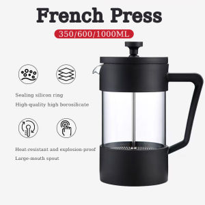 ⭐🇸🇬 READY STOCK 【High Quality】French Press/Coffee Press for Brewing Coffee or Tea/Coffee pour Over Pot 350/600ml/1000ml