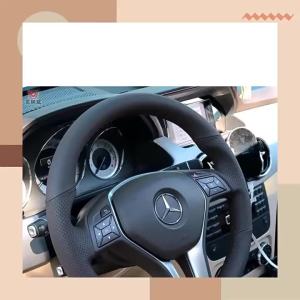 Kaly Braid Car Steering Wheel Cover for Benz CLS550 CLA250 E250 E350 E400 E550 GLA250 GLK250 GLK350 C250 C300 C350 B250e 9H4B3