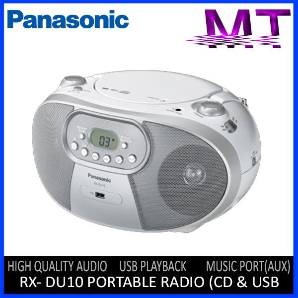 panasonic radio mp3 cd usb
