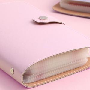 50 Pockets Leather Money Holder 7x5Inch Paper Money Collection Book Currency Holder Album for Banknote Ticket Collection