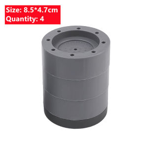 4Pcs Washing Machine Foot Pads Adjustable Height Anti Vibration Refrigerator Base Fixed Non-Slip Pad Support Dampers Stand