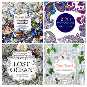 Coloring book for Adult Coloring painting Book Drawing Book art Pressure-relief Relax kids Adult Relieve Stress Kill Time Painting Art Book