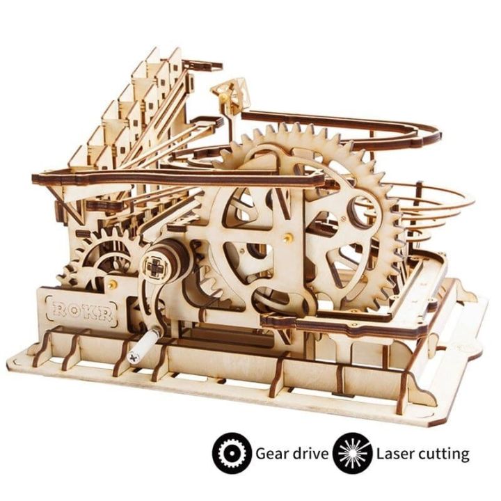 Robotime Magic Crush Marble Run Waterwheel coaster LG501 Lazada