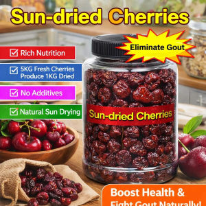 Premium Dried Cherry Cheerios No Additives Canned Dried Cherries Ready To Eat Dried Red Cherry Premium Quality Snack 优质樱桃车厘子干