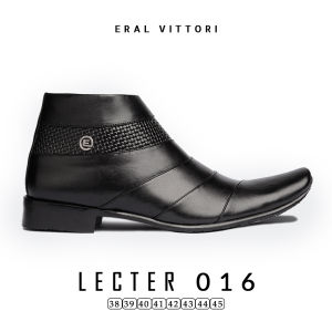 Eral Vittori - Lecter 016 Sepatu Pantofel Boots Pria Kulit Tinggi Kasual Formal