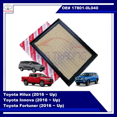 Air Filter for Toyota Fortuner (2016 - Up) Toyota Hilux (2016 - Up) and Toyota Innova (2016 - Up)