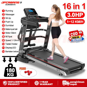 Treadmill Listrik/Treadmill Elektrik/Treadmil/Treadmill rumah tangga listrik kecil lipat multifungsi JF CABANG SURABAYA