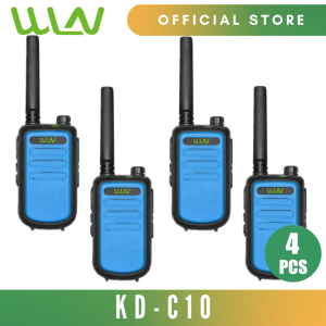 WLN KD-C10 5W 16 Channel UHF 400-470MHz Two-Way Walkie Talkie Radio -SET OF 4