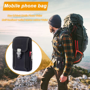 MOJOYCE Waist Bag for Men Casual Mobile Phone Purse Pocket Male Belt Bum for Shopping