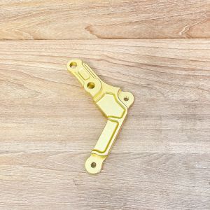 Pad trước Vario/Click/Vision đĩa 260/267mm xài heo 4 Pis màu vàng