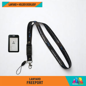 Lanyard / Tali ID Card FREEPORT Digital Print