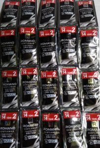 Combo 5 dây 16 gói - Dầu Gội Romano Hương Nước Hoa Gentleman Deluxe Shampoo Vitamin B5