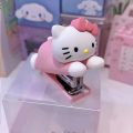 SDSAFX Cinnamoroll Hello Kt Stapler Binding Machine My Melody Student Stapler Desk Accessories Kawaii Stapling Machine School Supplies. 
