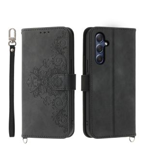 For Samsung Galaxy A56 A55 A36 A35 A26 A25 A06 A05 A05S A15 5G Cover Samsung A55 A15 A16 4G Phone Case Petal Leather Wallet 5 with Stand Card Slot Flip Cover Casing