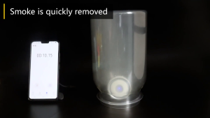 Personal Mini Purifier Anti Virus Negative Ion Air Purifier Necklace Wearable Round Black White