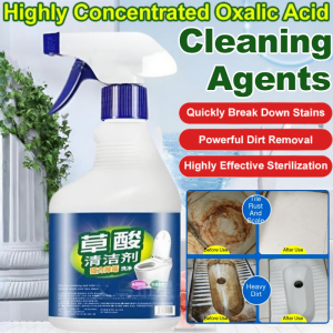 Harmless Additives Oxalic Acid Cleaner Deep Stain Removal Highly Concentrated Bathroom Toilet Cleaner Odor Removing AntiOxidant