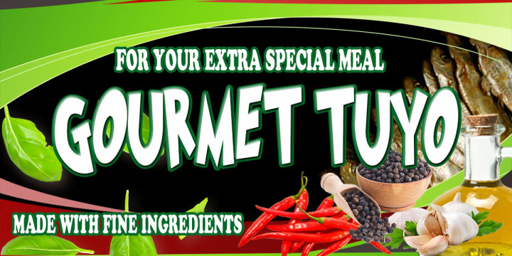 STICKER LABELS FOR GOURMET TUYO (NOT CUSTOMIZED OR EDITABLE) | Lazada PH