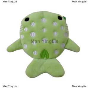 [COD] Man YingLie New Cartoon Plush Shark Purse Zero Wallet Plush Animal Wallet For Kids Zipper Bag Cute Pendant Data Cable Bag Gift
