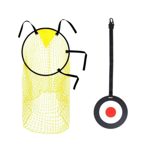 Football Goal Shootings Targets Disc Football Training Targets Soccer Goal Practice Sport Goal with Targets Net