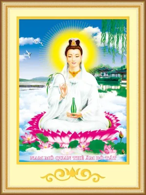 Tranh thêu Quan Âm Bồ Tát_53461_49*62cm