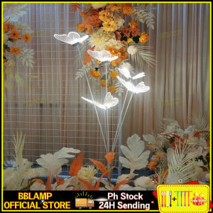 【24-hour delivery】Wedding props 3 Elegant 3-Headed Gold Crystal Candelabra - Wedding Walkway Stand with LED Lights