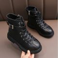 Giày Boot ( cao cổ ) cho bé gái size 3 - 13 tuổi phong cách hàn quốc - BOT90.