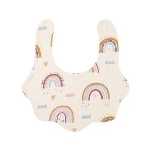 Baby Feeding Bib Saliva Towel Breathable Drooling Apron Burp Cloths for Infant Toddlers 0-3 Year