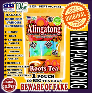 (1 PACK) ALINGATONG HERBAL ROOTS TEA 100% PURE