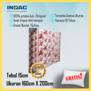 Kasur Busa INOAC MURAH ASLI 160 cm x 200 cm x 15 cm