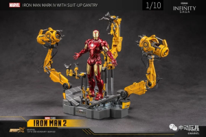 Mô Hình Iron Man MK4 Suit Up Gantry – ZD Toys Chính Hãng ZM78