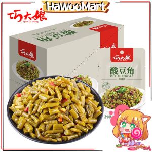 【巧大娘】香辣金针菇 萝卜干 酸豆角 湖南特产下饭菜 Needle Mushroom Snacks