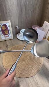 Stainless Steel Spatula & Senduk Set 430 Keluli Tahan Karat Tahan Panas Alat Dapur Cooking Utensils