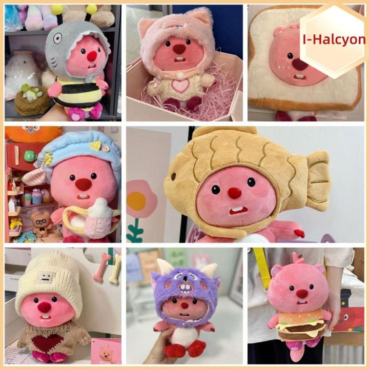 I-HALCYON Dễ thương Đồ chơi nhồi bông Pororo Loopy Hải Ly nhỏ Hoạt hình ...