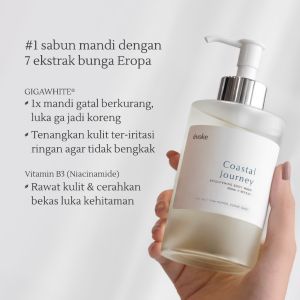 Promo Terbaru EVOKE Body Wash - Coastal Journey | Kulit sensitif/Luka Kering (300ml)