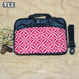 Tas Laptop Tenun 17 Inch Kombinasi Etnik