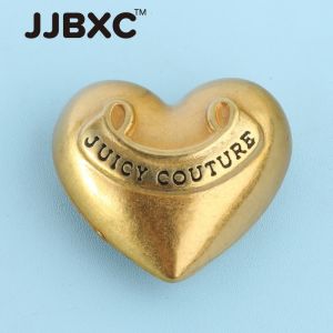 JJBXC CHARM Khóa Giày Kim Loại Phụ Kiện Giày Hợp Kim Burger Trái Tim Trái Đất DIY Giày Thời Trang Phụ Kiện