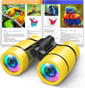 Toys for 3-7 Year Old Girls:  Binoculars for Kids Bird Watching  Hiking  Camping 4 5 6 7 8 Year Old Girl Boy Halloween Birthday Gifts Outdoor Learning Toy for Kid Ages 4-6 Toddler Gift Stuffers