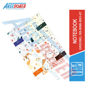 Aksesoren Buku Catatan Notebook Greebel Ukuran B5 / Binder Harian / Diary Book Motif / Agenda Planner Notes