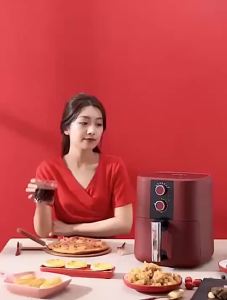 New Yangzi Multifunctional Air Fryer Gift Household Smart Automatic Electric Fryer Large Capacity Oil-Free French Fry Machine [ Free Shipping ]