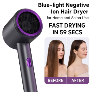 Hairdryer Mild and Non-abrasive High-end Security Protection Hot Air Spray Hair Roots Healthy Low Radiation