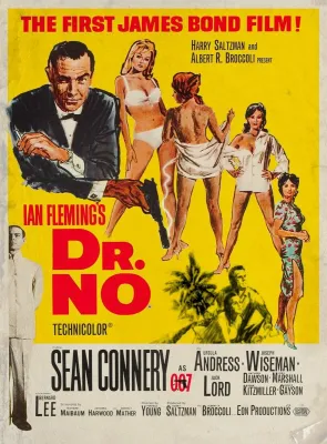 Bluray James Bond Dr. No (1962) D46 Action Adventure Thriller