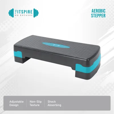 FITSPIRE Aerobic Stepper - Exercise | Fitness | Strength Training | Yoga | Workout Equipment