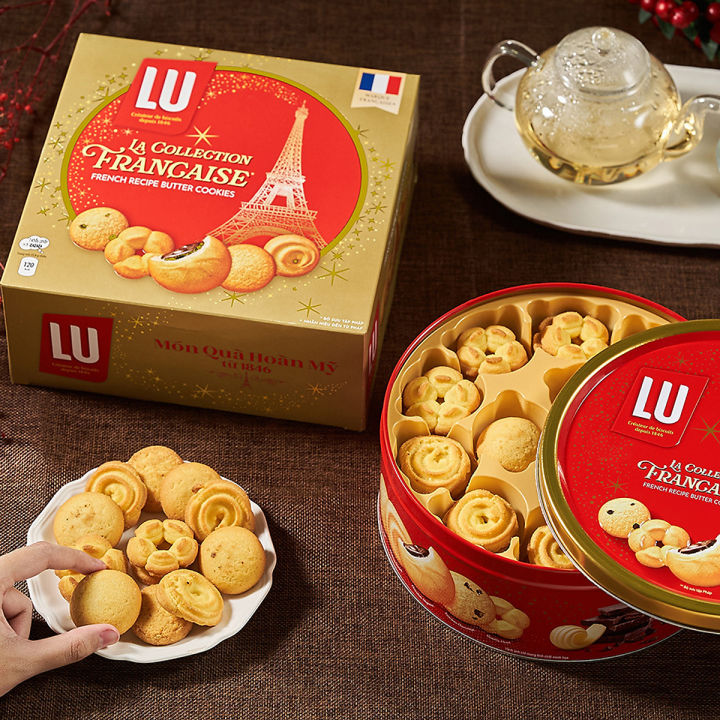 Bánh Quy Bơ Thập Cẩm Công Thức Pháp LU 540g,180g | Lazada.vn