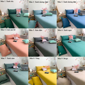 Bộ ga giường và vỏ gối REE Bedding đủ size 1m2 1m4 1m61m8 2m CTC33 chưa gồm vỏ chăn