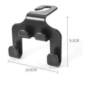 Móc Treo Đồ Sau Ghế Ô Tô Vân Carbon Cao Cấp – Nhỏ Gọn Chịu Lực Tốt Tích Hợp Giá Đỡ Điện Thoại