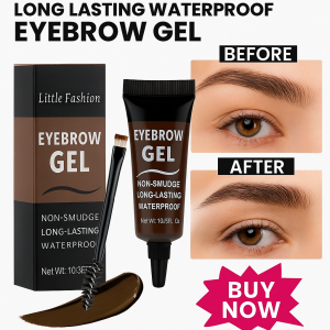 Eyebrow Powder Long Makeup Holding Time Eyebrow Paste Soft Bristle Brush Head Colorless Non-staining