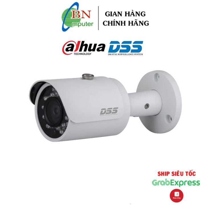 Camera IPC HFW 1230SP Dahua Megapixels chống nước IP67