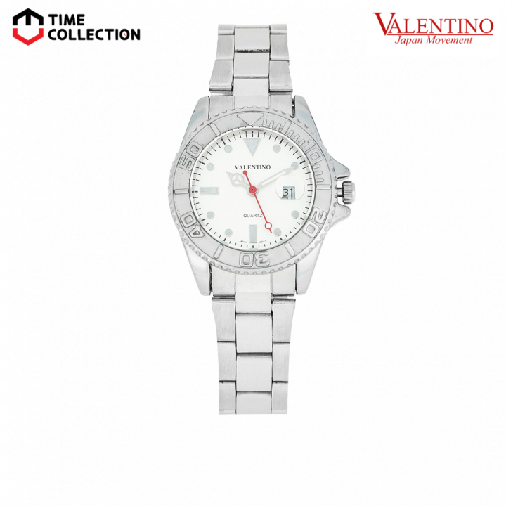 Valentino 20122466-Silver Dial Analog Stainless Steel Strap Watch