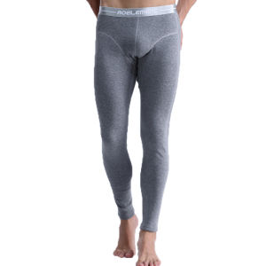 Man Thermal Long Johns Compression Winter Cloth Thick Merino Warm Underwear Cotton Heated Leggings Double Layers Pants Shaper